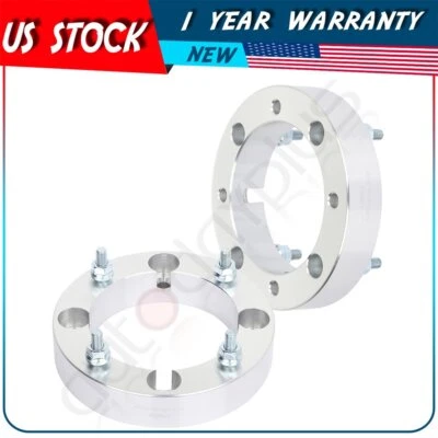 1.5" thick 4x156 10x1.25 studs silver 2 pcs wheel spacers for 2013-2019 Ranger - Image 1 of 4