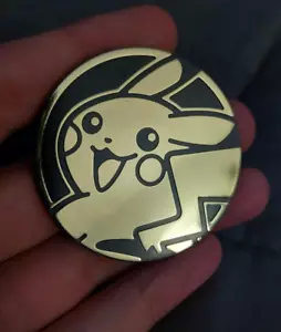 Moneda de jcc jumbo de plata Pikachu estrellas brillantes - Imagen 1 de 3