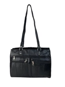 Women's Designer Genuine Leather Shoulder Handbag LSB88 - Picture 1 of 9