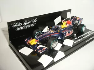 1/43 Minichamps 410 100105 - 2010 Red Bull RB6 Vettel World Champion - NEW - Picture 1 of 4