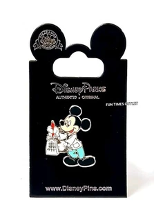 Disney Parks Mickey Mouse As Doctor Career Pin Collectible Trading Licensed New - Picture 1 of 5