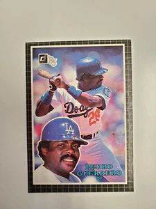 Donruss 1985 MLB Baseball 3.5" x 5" Player Trading Card - Pedro Guerrero (#34) - Picture 1 of 2