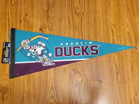 Anaheim Ducks Pennant - Wild Wing / Reverse Retro - New with Tags! Cover