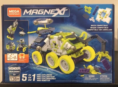 BNIB Mega Construx Magnext 5-in-1 Mag-Explorers Rover, NEW - Image 1 of 4