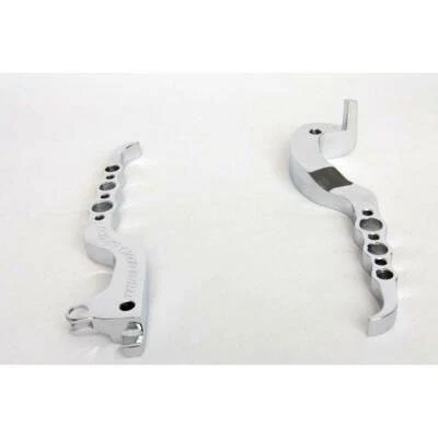 Moto Brake Clutch Lever Handle Aluminum For 2004-2007 Honda CBR1000RR Chrome — 第 1/4 张图片