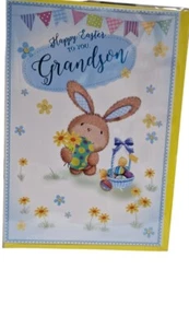 Biglietto Pasqua Wishes Bellissimo Nipote 8"" X 6"" Biglietto Pasqua Nipote 27075 - Foto 1 di 2