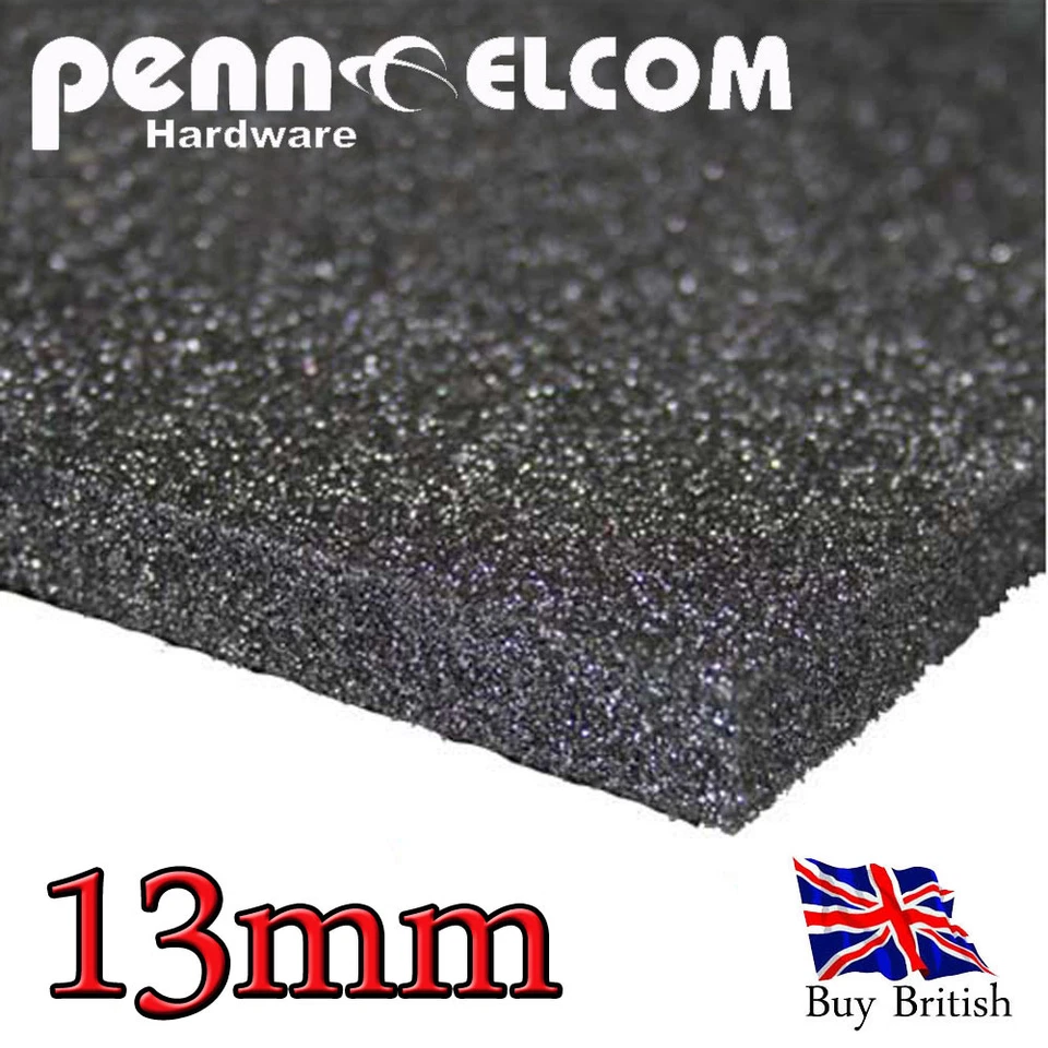 PENN ELCOM Flightcase Schaum 13 mm dick 1100 x 1000 mm