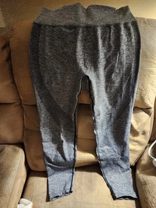 Victoria’s Secret ROSA Leggings Activos Sin Costuras Gris Alto Contorno Grande - Imagen 1 de 6