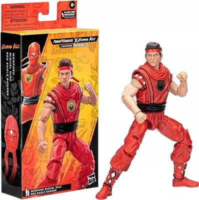HASBRO Power Rangers x Cobra Kai Lightning Collection Morphed Miguel Diaz Red Ranger