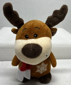 Santa Claus Raindeer Plush 7" Stuffed Toy - Picture 1 of 5