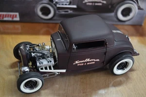 GMP 1/18 FORD 1932 RAT ROD SOUTHERN SPEED MARINE ARDUN HEAD 3 WINDOW 5014 RARE - Picture 1 of 7