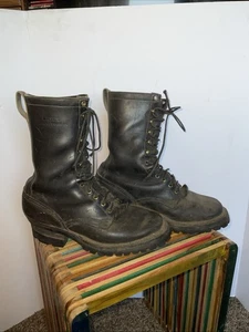 VINTAGE 🔥White’s Smoke Pullover Holzfäller Packer Feuerwehr weiche Spitze Herren Gr. 9D - Bild 1 von 9