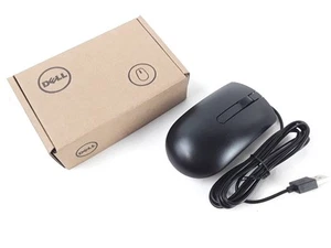 Dell optische Maus MS116-BK USB Optisch Schwarz 3 Tasten 1000 dpi MS116  - Bild 1 von 6