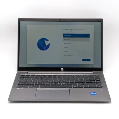 HP ZBook Firefly G8 14" Intel Core i7-1165G7 16GB DDR4 256GB SSD Win 11 Home - Image 1 of 4