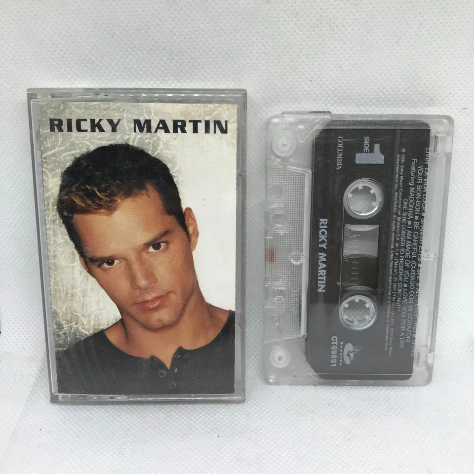 Ricky Martin 1999 by Ricky Martin Cassette, May-1999, Columbia USA Tape TESTED Foto 1 de 1