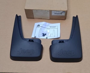 07-17 Jeep Patriot NUEVO Genuino Mopar Protector contra Salpicaduras Trasero JUEGO GUARDABARROS - Imagen 1 de 2