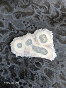Amethyst Stalactite Slice Pink And Purple from Uruguay 16g - Picture 1 of 17