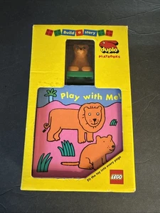 Vintage Lego Duplo Spielbuch & Spielzeug Build a Story Play With Me Löwe 1995 Neu - Bild 1 von 3