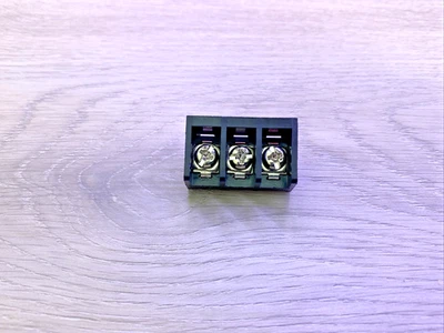 Terminal Block  Row 3 Positions Screw Electric Barrier Strip #2 - Image 1 of 4
