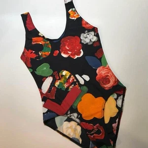 CHANEL Badeanzug Blumenmuster Einteiler Größe 36 Mehrfarbig Damen Gebraucht - Bild 1 von 4