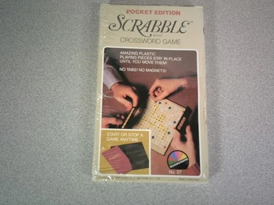 1978 Scrabble Crossword Game (POCKET EDITION) BRAND NEW - Image 1 of 2