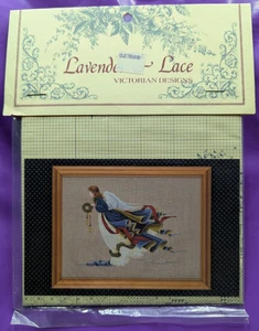 Vintage Lavender & Lace 'Angel Of Freedom' Cross Stitch Pattern L&L Sealed NEW - Picture 1 of 4