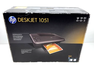 HP Deskjet 1051 All-In-One Inkjet Printer New - Image 1 of 4