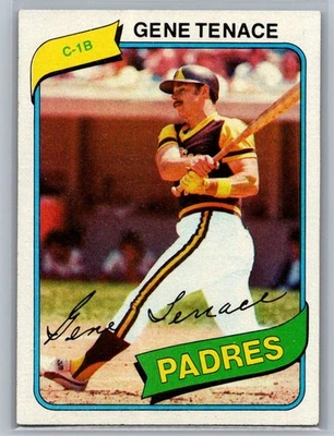 1980 Topps #704 Gene Tenace - Image 1 of 2