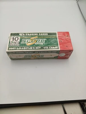 2007 Score NFL Football Factory Sealed Set - Peterson & Johnson Rookie T1404 - Image 1 of 4