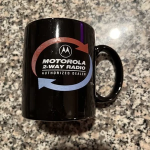 Motorola two way radio ceramic coffee mug vintage rare - Bild 1 von 5