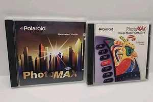 Polaroid PhotoMax PRO & Image Maker Software -1999 Kurzanleitung PC CD ROM - Bild 1 von 3