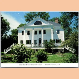 Postcard Uniacke House Mount Uniacke Nova Scotia Architecture - Imagen 1 de 4
