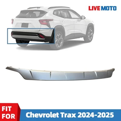 Rear Lower Bumper Panel Skid Plate For 2024-2025 Chevrolet Trax Silver Gray - Image 1 of 4