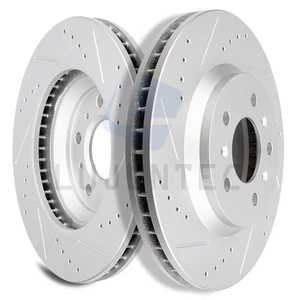 Front Brake Discs Rotors For Buick Lucerne 2014-2016 Chevrolet Impala Limited - Picture 1 of 8