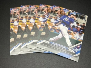 FREDDIE FREEMAN 2024 Topps NOW ROAD TO OPENING DAY LOT OF 5 CARDS OD-273 - Picture 1 of 1