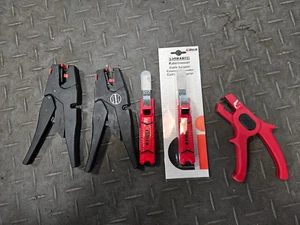 2x Knipex Abisolierzange 1240200 , 2x Kabelmesser, Cimco - Bild 1 von 4