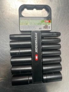 Gebrauchter Pittsburgh 69560 1/2" Antrieb 13-TEILIGES STECKSCHLÜSSELSATZ (QUC024702) - Bild 1 von 2