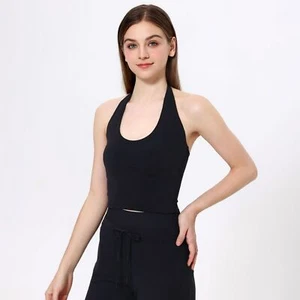 Sports Bras for Women - Workout Vest Built in Bra for Yoga Running - WX5183 - Picture 1 of 17