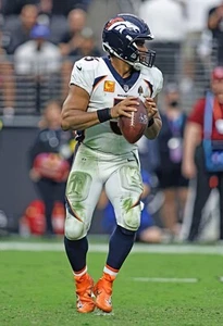 Russell Wilson Denver Broncos 2022 NFL 13"x19" Poster Super Gloss Print 47CBS - Picture 1 of 1