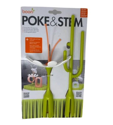 NUEVO Accesorios para estante de secado Boon Poke & Stem | Flor + Cactus nuevos en paquete Foto 1 de 4