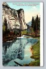 CA-Californie, Mirror View of Washington Yosemite Valley Vintage c1908 carte postale