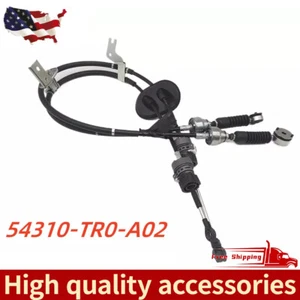NEW FOR Honda Civic 1.8L 2012-2015 Set of 1 MT Shifter Cables 54310TR0A02 USA - Picture 1 of 8