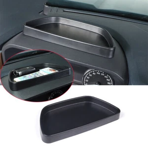 Black Dashboard Storage Box Organizer Tray For Ford Maverick 2022-25 Accessories - Picture 1 of 11