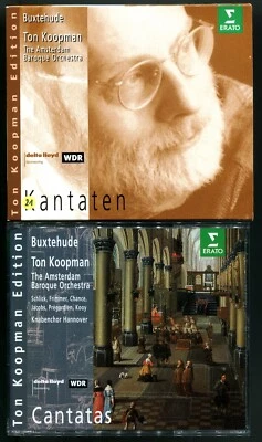 Buxtehude, 4CD-Box, Cantatas, Membra Jesu, Amsterdam Baroque Orch., Ton Koopman - Bild 1 von 2