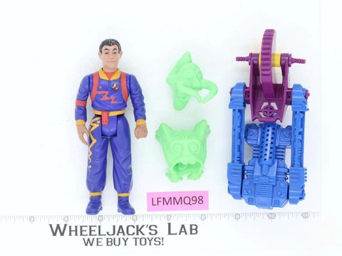 Winston Zeddmore Power Pack Heroes 100% Complete Ghostbusters Kenner 1989 Cover