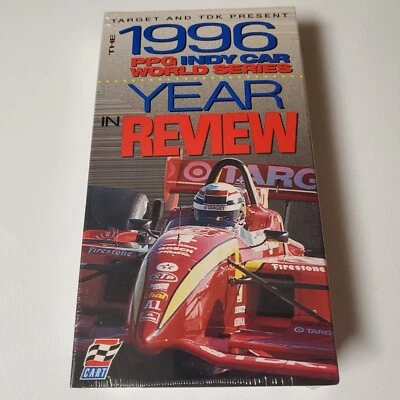 NEW 1996 PPG Indy Car World Series Year in Review Tape VHS 1997 Racing Car Espn - Image 1 of 4