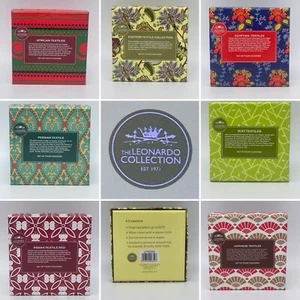 LEONARDO COLLECTION SETS OF 4 TEXTILE COASTERS - Picture 1 of 31