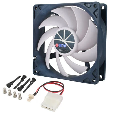Lüfter Titan KUKRI 92,120,140x25mm Leise PWM 12V PC Gehäuse Einbaulüfter Kühlung - Bild 1 von 4