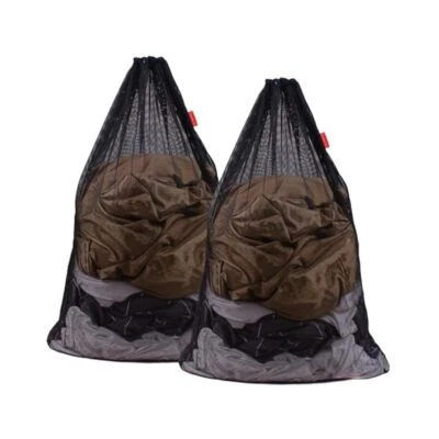 Bolsa de lavandería de malla de alta resistencia, 24x36", paquete de 2, ideal para dormitorios y apartamentos Foto 1 de 4