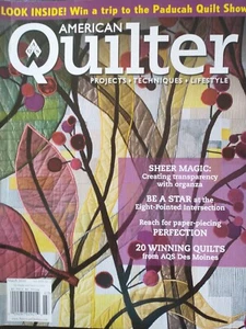 American Quilter Projects Techniques Lifestyle:20 Winning Quilts From Des Moines - Picture 1 of 2
